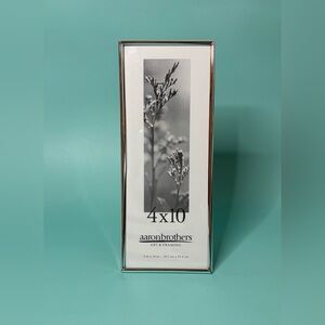 Aaron Brothers Silver Picture Frame